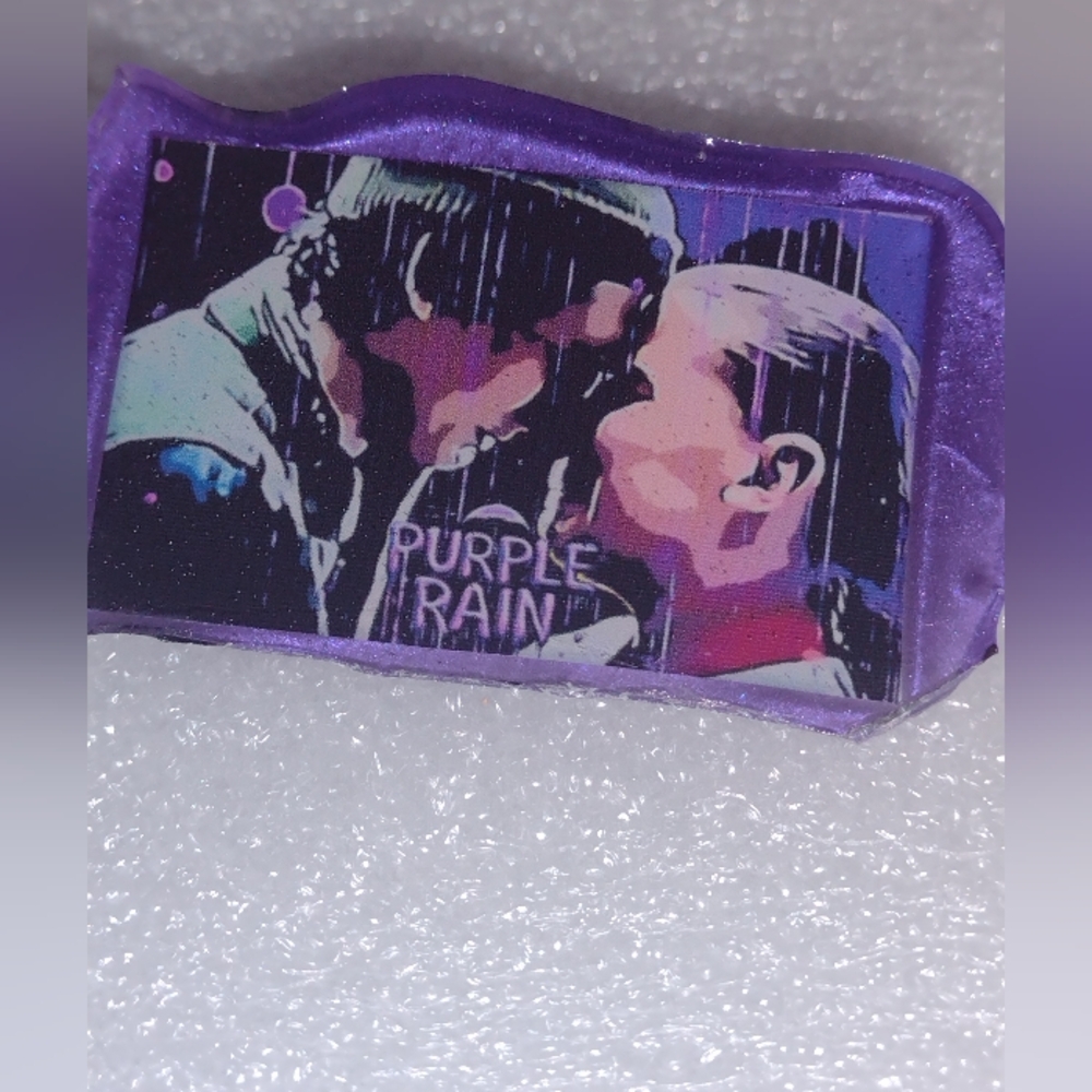 STRANGER THINGS 5 ELEVEN &MIKE PURPLE RAIN Pin